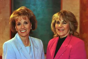 Esther Rantzen TV Presenter February 1999 Talking to Mirror reporter Nina Myskow Esther Rantzen TV Presenter February 1999 Talking to Mirror reporter Nina Myskow