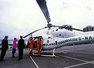 Images Dated 12th June 1991: The Eurocopter AS350 Squirrel helicopter used by Northumbria Air Ambulance