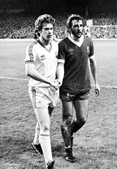 Images Dated 27th September 1978: European Cup First Round Second Leg match at Anfield. Liverpool 0 v Nottingham