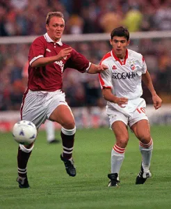 European Cup Winners Cup Preliminary Qualifier Second Leg at Tynecastle August 1996 European Cup Winners Cup Preliminary Qualifier Second Leg at Tynecastle August 1996