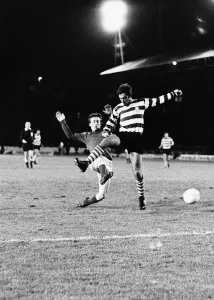 European Cup Winners Cup Second Round First leg match at Ibrox October 1971 Glasgow European Cup Winners Cup Second Round First leg match at Ibrox October 1971 Glasgow