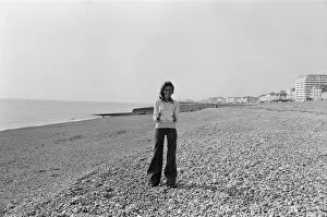 Images Dated 1st April 1974: The Eurovision Song Contest 1974 in Brighton. Entry for United Kingdom Olivia Newton-John