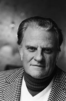 Evangelist Billy Graham in Oxford. 31st January 1980 Evangelist Billy Graham in Oxford. 31st January 1980