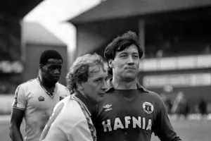 Everton 0 v. Norwich City 2. Division One Football. April 1981 MF02-13-013 Everton 0 v. Norwich City 2. Division One Football. April 1981 MF02-13-013