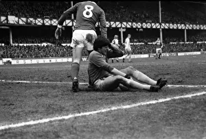 Everton 3 v. Coventry 0. Division One Football. February 1981 MF01-32-034 Everton 3 v. Coventry 0. Division One Football. February 1981 MF01-32-034