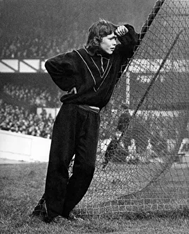 An Everton ball boy cries as his team is getting beat. March 1973 P000140 An Everton ball boy cries as his team is getting beat. March 1973 P000140