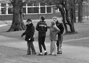 Everton training at Selsdon park for the League Cup Final match against Aston Villa Everton training at Selsdon park for the League Cup Final match against Aston Villa
