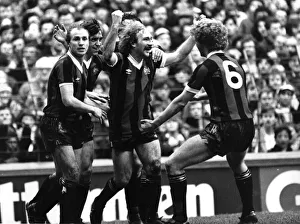 Everton v Manchester City FA Cup tie at Goodison March 1981 Everton v Manchester City FA Cup tie at Goodison March 1981