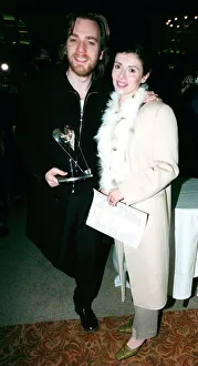 Ewan McGregor and wife February 1999 Arrive At the Variety club Dinner showbiz awards at Ewan McGregor and wife February 1999 Arrive At the Variety club Dinner showbiz awards at