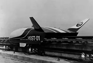 The experimental high speed surface transport, (Hover Train) The experimental high speed surface transport, (Hover Train)