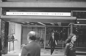 Images Dated 24th September 1971: Exterior picture of Moscow Narodny Bank in London September 1971