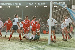 FA Cup 3rd round. Bolton Wanderers v Liverpool. Burnden Park, Bolton. Final score 2-2 FA Cup 3rd round. Bolton Wanderers v Liverpool. Burnden Park, Bolton. Final score 2-2
