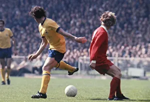 FA Cup Final 1971- Arsenal v Liverpool Action during the game May 1971 FA Cup Final 1971- Arsenal v Liverpool Action during the game May 1971