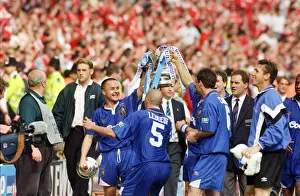 FA Cup Final, Chelsea v Middlesbrough. Chelsea won 2-0. Pictured are Dennis Wise FA Cup Final, Chelsea v Middlesbrough. Chelsea won 2-0. Pictured are Dennis Wise