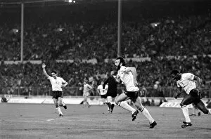 Images Dated 14th May 1981: FA Cup Final Replay. Tottenham Hotspur 3 v. Manchester City 2 Ricardo Villa