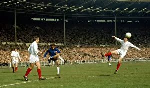 Images Dated 11th April 1970: FA Cup Final at Wembley Stadium Chelsea 2 v Leeds United 2 Charlie Cooke