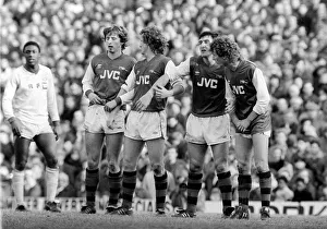 FA Cup Fourth Roound at Highbury January 1983 Arsenal v Leeds United Arsenal FA Cup Fourth Roound at Highbury January 1983 Arsenal v Leeds United Arsenal