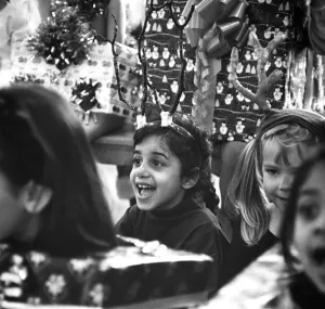 The faces of Christmas school play at Belvedere School, Toxteth. December 1992 The faces of Christmas school play at Belvedere School, Toxteth. December 1992