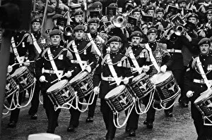 Images Dated 12th October 1982: Falklands Victory Parade, London. 12th October 1982