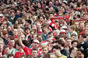 Images Dated 2nd May 1992: Fans during the Wolverhampton Wanderers v Middlesbrough match