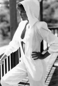 Fashion - Misc: white hot fashion. Norman Kamali is the designer of the early Eighties Fashion - Misc: white hot fashion. Norman Kamali is the designer of the early Eighties