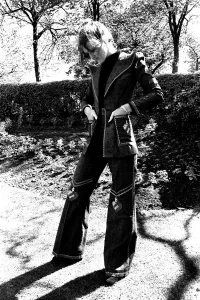 A fashion shoot from 30 May 1972 - A model wears a jacket A fashion shoot from 30 May 1972 - A model wears a jacket