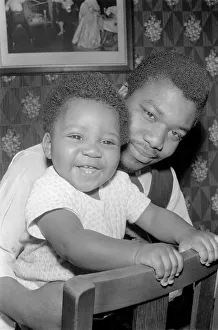 Father with his toddler son. December 1969 Z11609-003 Father with his toddler son. December 1969 Z11609-003