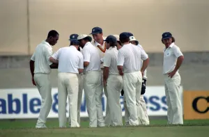 February 1990 90-1082-038 International Test Match Cricket. West Indies vs England February 1990 90-1082-038 International Test Match Cricket. West Indies vs England