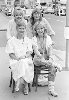 Felicity Kendal and Polly Adams July 1982 who are leaving the play " Felicity Kendal and Polly Adams July 1982 who are leaving the play "