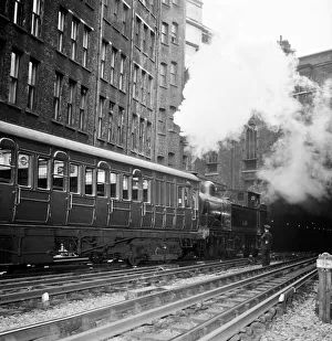 The fifty year old steam train the L46 took a party of train enthusiasts on a trip around The fifty year old steam train the L46 took a party of train enthusiasts on a trip around