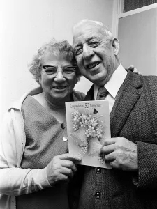 Fifty years a valentine, Middlesbrough, North Yorkshire. 1975 Fifty years a valentine, Middlesbrough, North Yorkshire. 1975