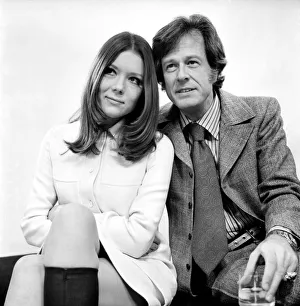 Film actress Diana Rigg left Heathrow Airport today for a visit to New York Film actress Diana Rigg left Heathrow Airport today for a visit to New York