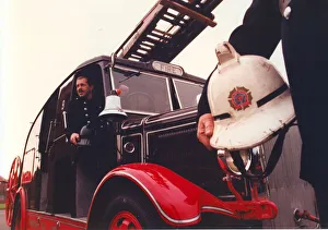 Firefighters Alistair Adam (moustache) and Paul Craggs have restored a 1937 Leyland fire Firefighters Alistair Adam (moustache) and Paul Craggs have restored a 1937 Leyland fire