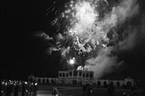 Images Dated 28th July 1981: The firework show watched by half a million people in Londons Hyde Park
