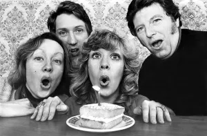 A first birthday on a budge for members of the English National Opera North on November A first birthday on a budge for members of the English National Opera North on November
