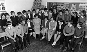 First and second year pupils at Langbaurgh School, Middlesbrough First and second year pupils at Langbaurgh School, Middlesbrough