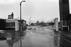 Fishburn Colliery, affected by strikes. 1972 Fishburn Colliery, affected by strikes. 1972