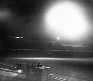 The floodlights in operation at St Andrews, home of Birmingham City football club The floodlights in operation at St Andrews, home of Birmingham City football club