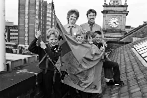 Flying the flag... that's what Netherton Moor Cub pack is doing to celebrate Flying the flag... that's what Netherton Moor Cub pack is doing to celebrate