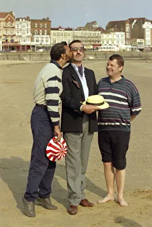 Only Fools and Horses cast members left to right: Paul Barber (who plays Denzil Tulser) Only Fools and Horses cast members left to right: Paul Barber (who plays Denzil Tulser)