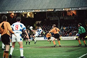 Football match, Reading v Wolverhampton Wanderers, final score 3-0 to Reading Football match, Reading v Wolverhampton Wanderers, final score 3-0 to Reading
