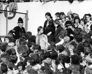 Football: Supporters Hooliganism. October 1975 P005732 Football: Supporters Hooliganism. October 1975 P005732