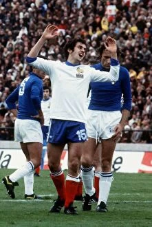 Images Dated 2nd June 1978: Football World Cup 1978 France 1 Italy 2 Michel Platini of