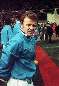 Images Dated 11th April 1970: Footballer Billy Bremner of Leeds United Utd before the 1970 FA Cup Final against Chelsea