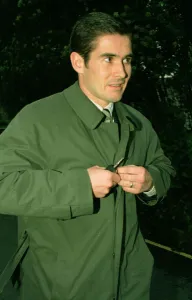 Footballer Nigel Clough arriving at Winchester Crown Court to give evidence in the Bruce Footballer Nigel Clough arriving at Winchester Crown Court to give evidence in the Bruce
