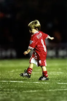 Footballer Paul Gascoigne - Gazza Like father like son - three-year-old Regan Footballer Paul Gascoigne - Gazza Like father like son - three-year-old Regan