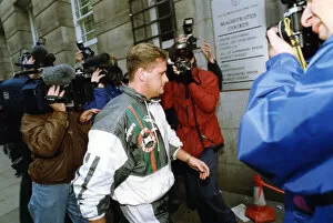 Images Dated 6th December 1991: Footballer Paul Gascoigne - Gazza Paul Gascoigne pictured outside Newcastle