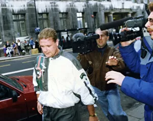 Images Dated 6th December 1991: Footballer Paul Gascoigne - Gazza Paul Gascoigne pictured outside Newcastle