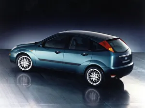Ford Focus new Ford car March 1998 Metalic blue hatchback Ford Focus new Ford car March 1998 Metalic blue hatchback