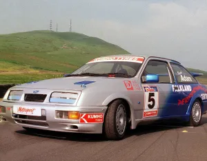 Ford Sierra Cosworth in racing trim. July 1999 Ford Sierra Cosworth in racing trim. July 1999